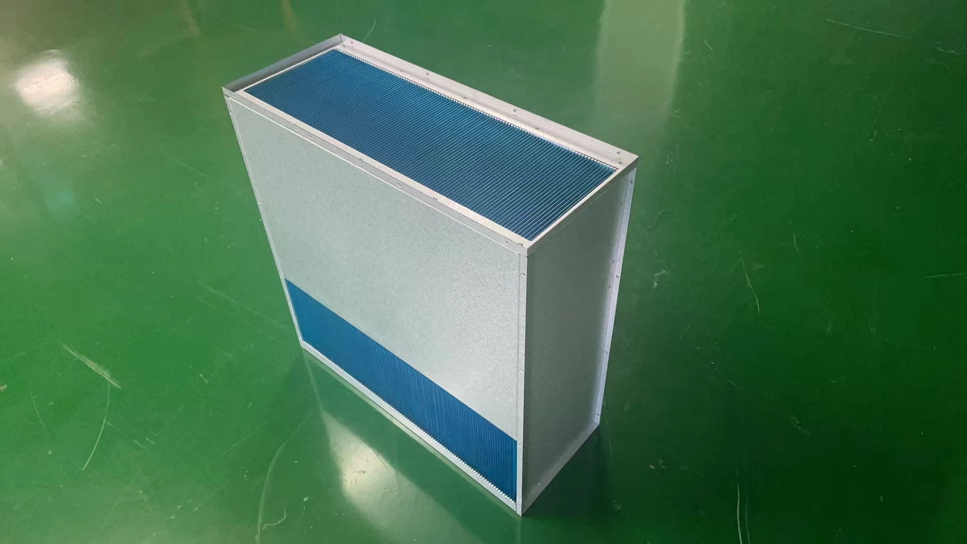 逆流空空纸芯体正方形换热器