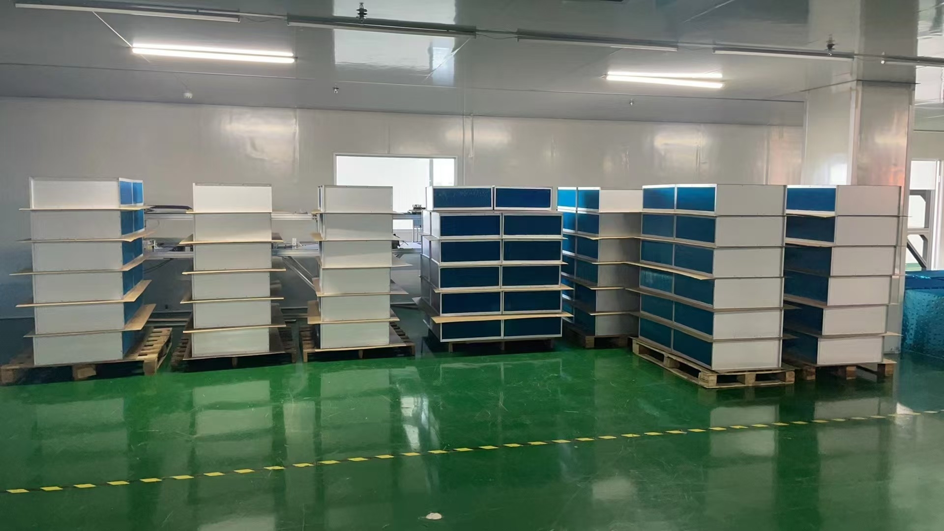 逆流铝制余热回收芯体板翅式能量回收器